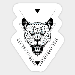 OTE Diamond Leopard X-Ray Sticker